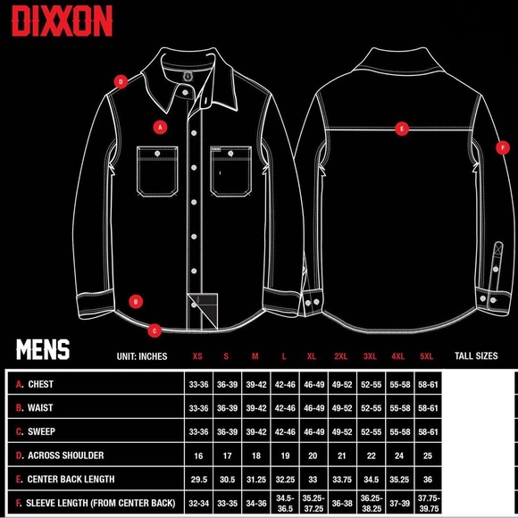 Dixxon flannel. Mens. 12 gauge - Picture 3 of 3
